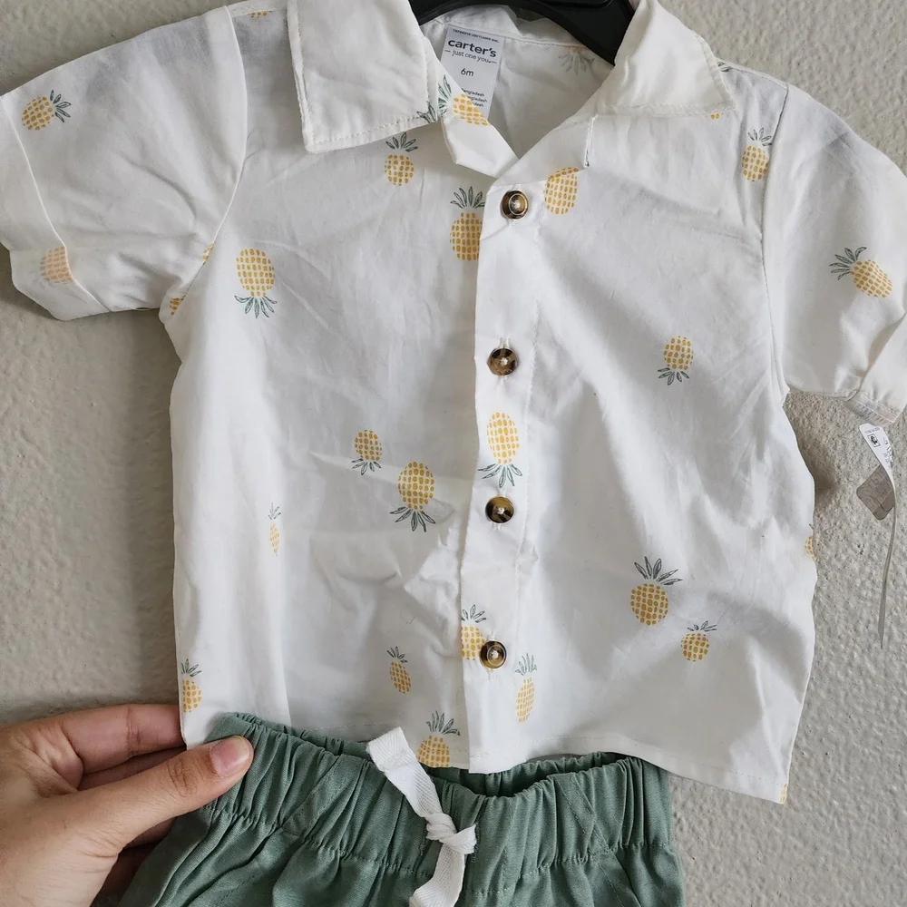 Bundle Tahari 6 To 9 Months New Without Tags & Carters 6 Months Outfit